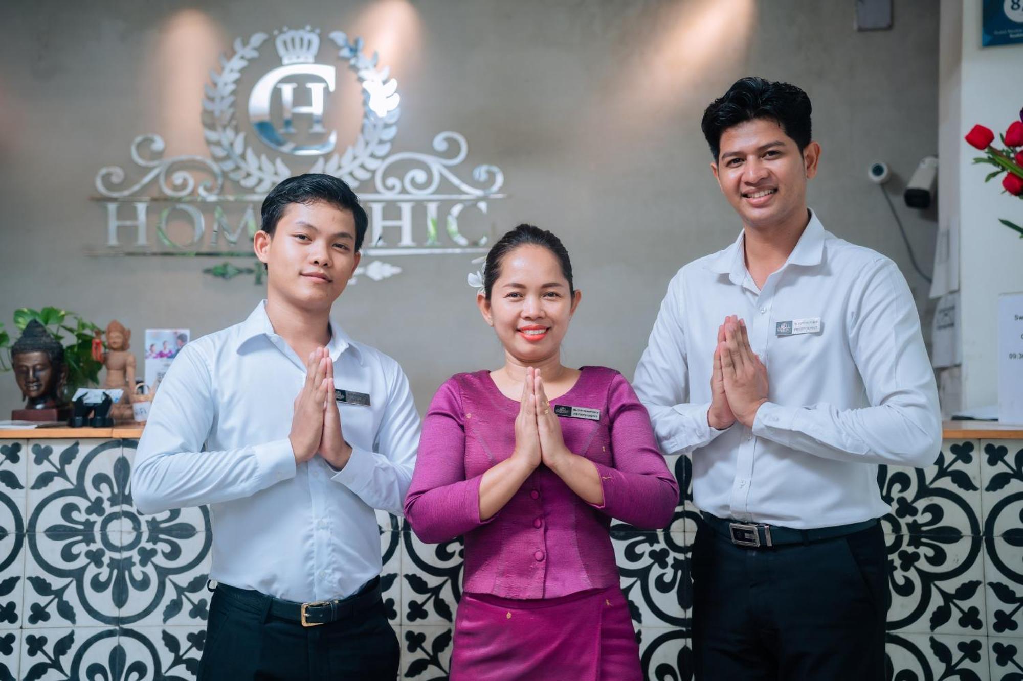 Home Chic Hotel Phnom Pen Exterior foto